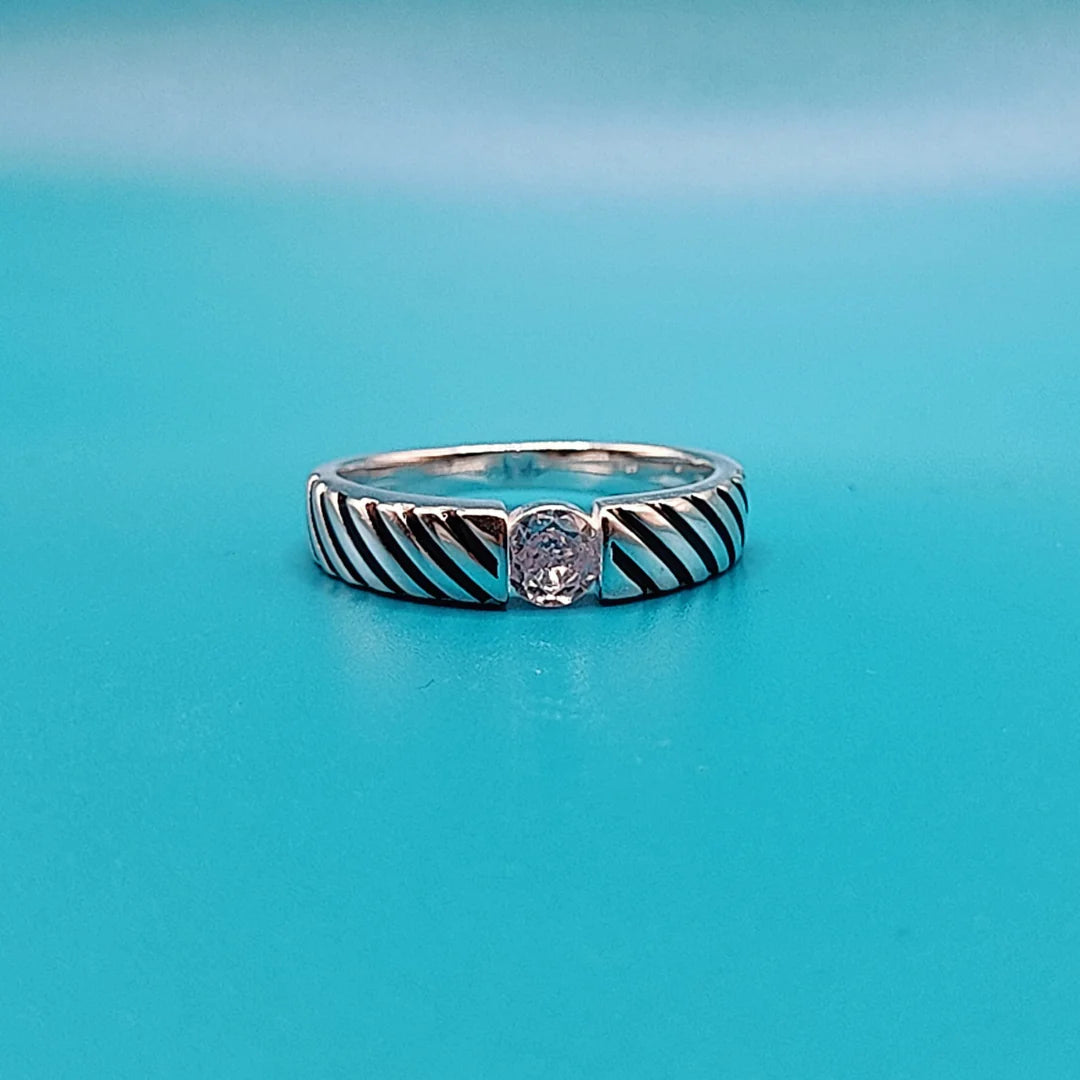 Turkish 925 Silver Ring Band