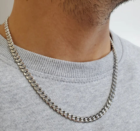 5 mm Silver (Chandi) Cuban Chain for Men’s!